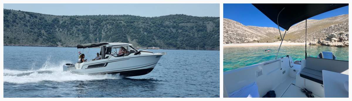 Rent a boat Merry Fischer 795  - from Krk
